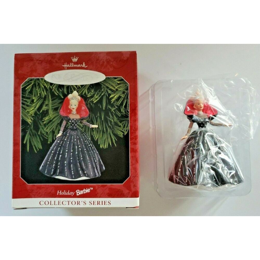 1998‎ Hallmark Keepsake Ornament Holiday Barbie #6 Collector's Series U117/4023